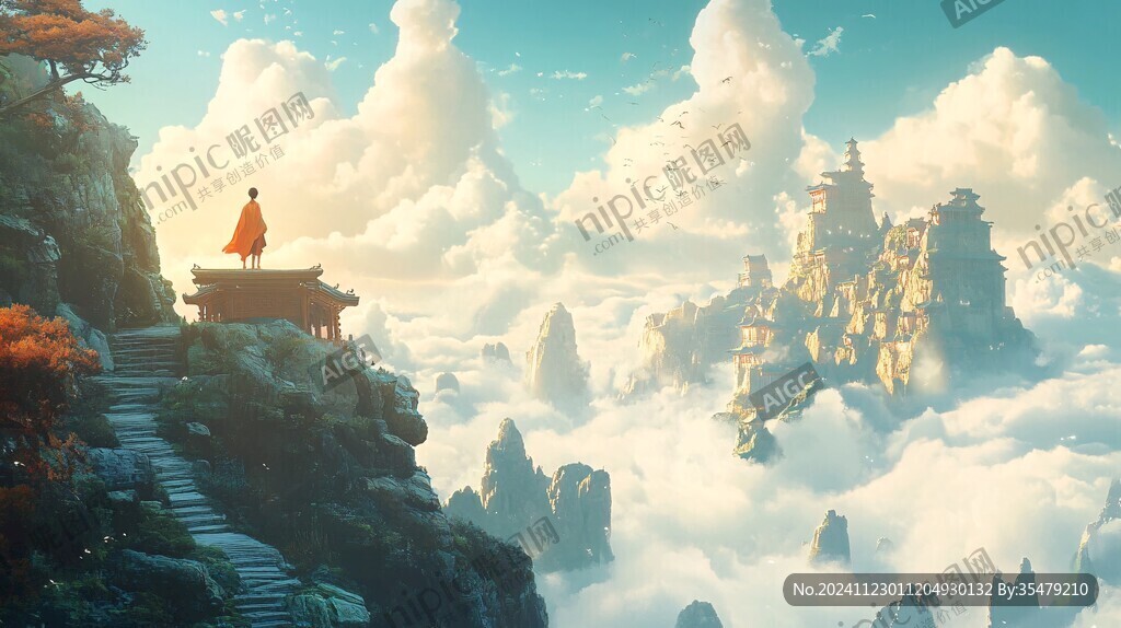 古风仙境天上宫阙