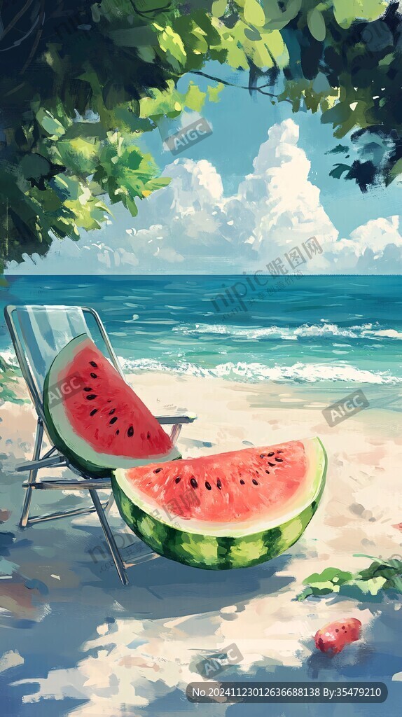 夏季清凉画