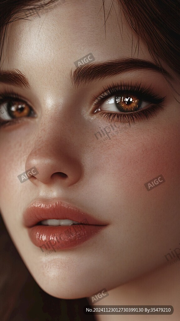 写实人物插画