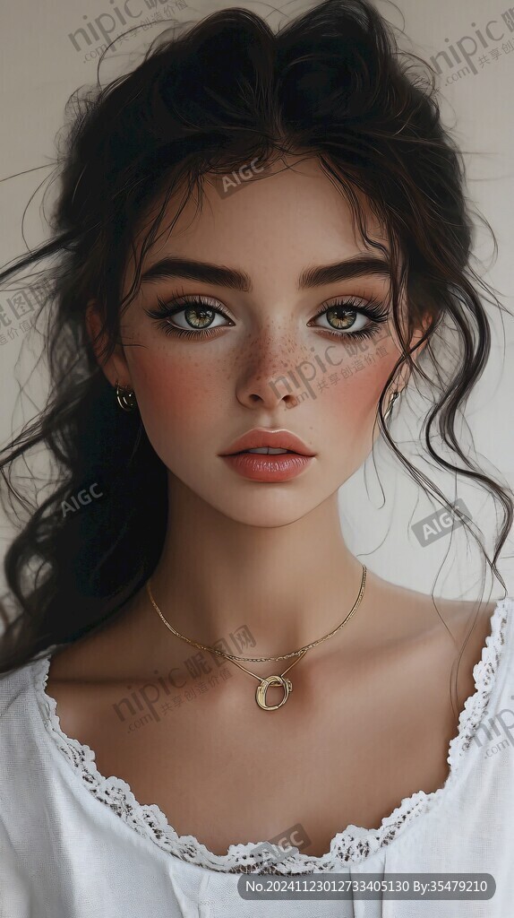 彩妆人物欣赏