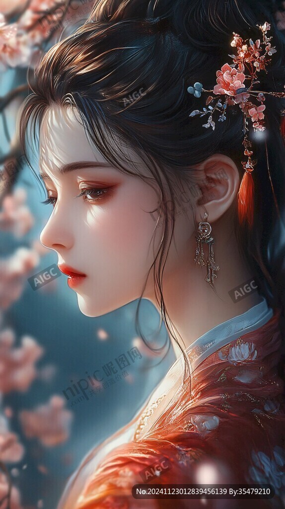 板绘人像