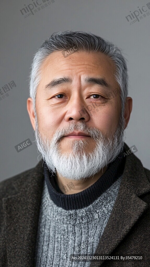 满腮浓髯