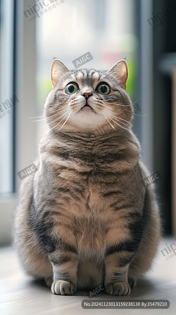 胖胖的猫咪