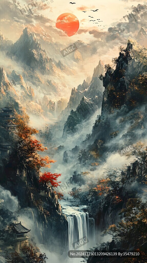 大气高清意境山水