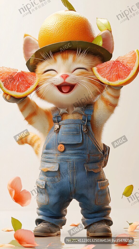 3d卡通猫咪