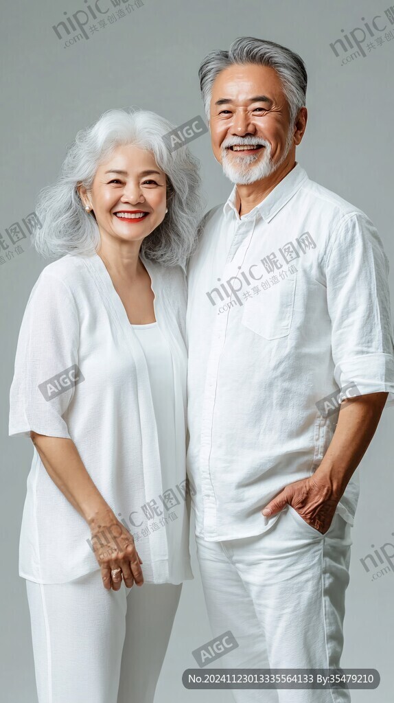 白发夫妻