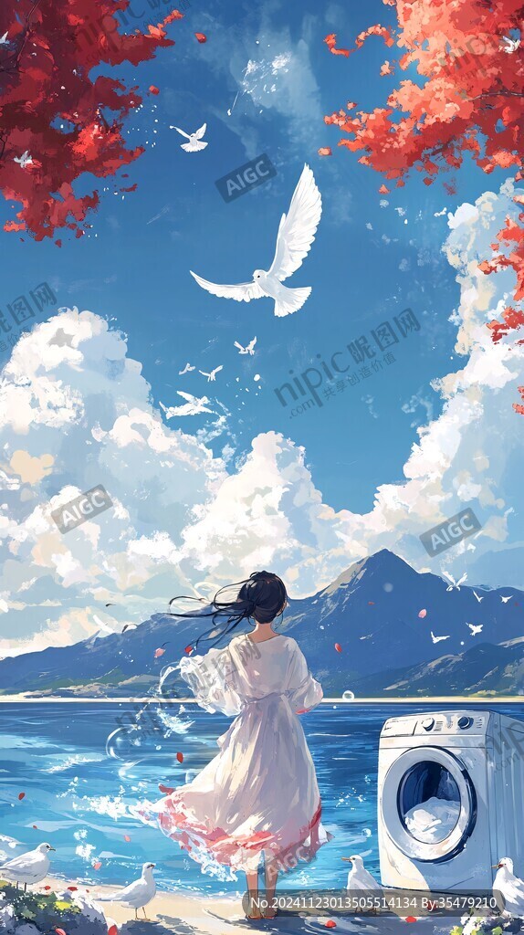 日系风插画