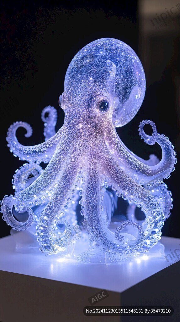 水母雕塑