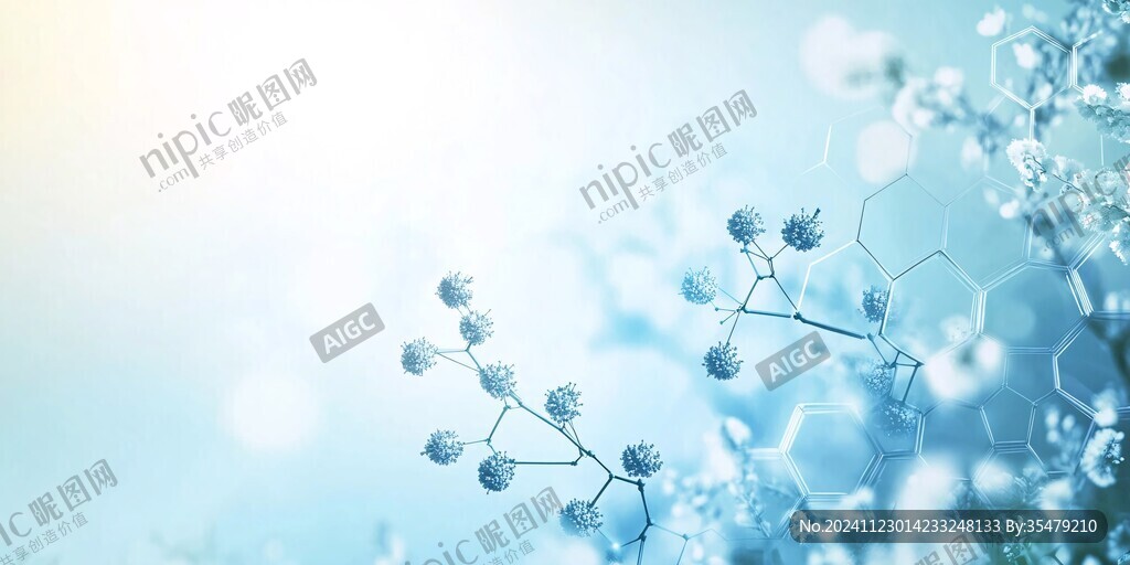 怒放的生命科技背景