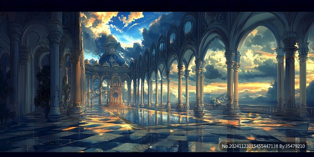 欧式风格场景