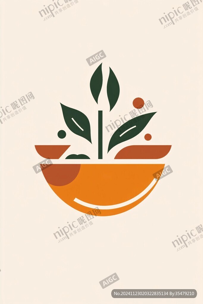 植物标志排毒logo