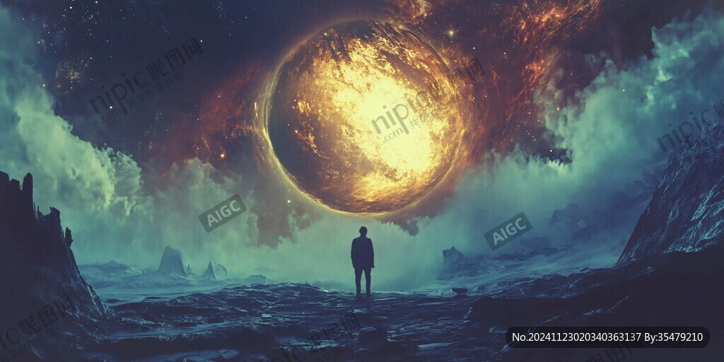 科幻场景宇宙洪荒