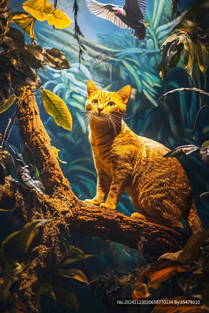 豹猫标本