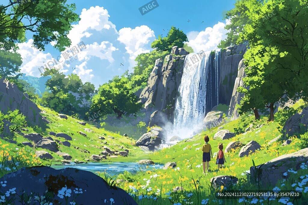 新海诚风格插画