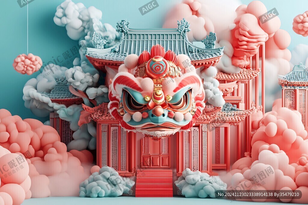 3d立体插画风格