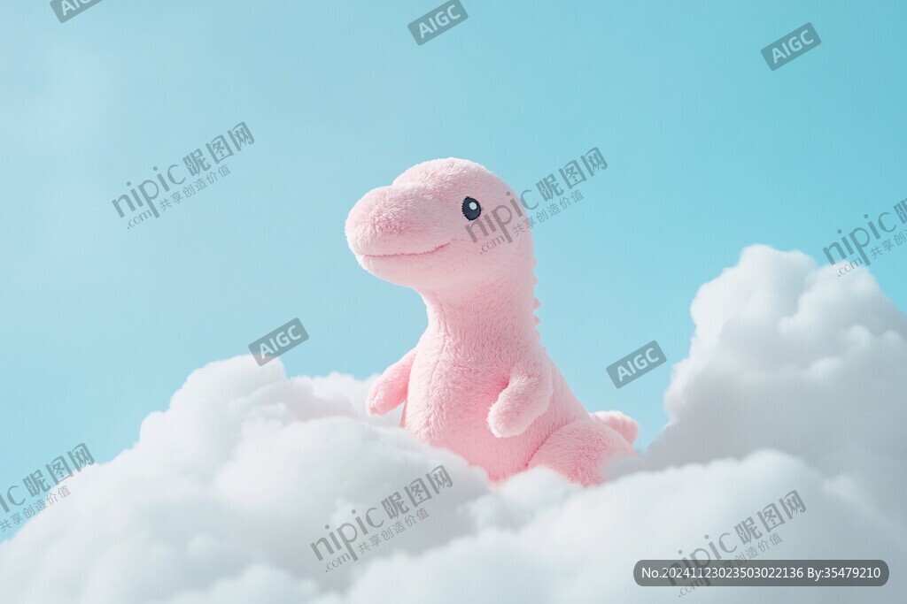 呆萌小恐龙形象