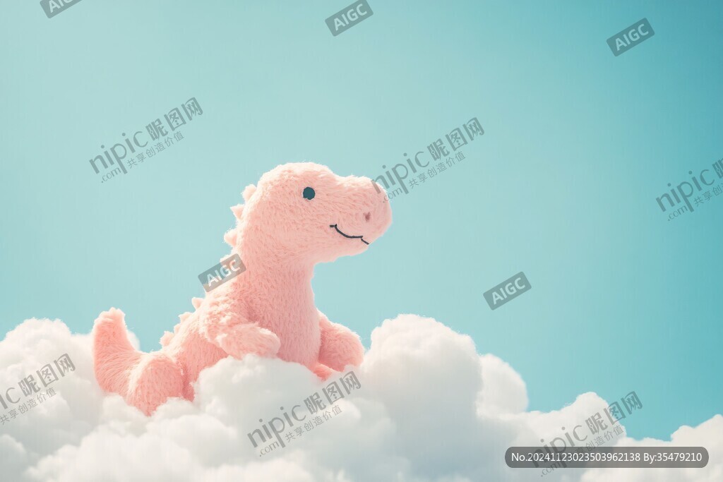 呆萌小恐龙形象