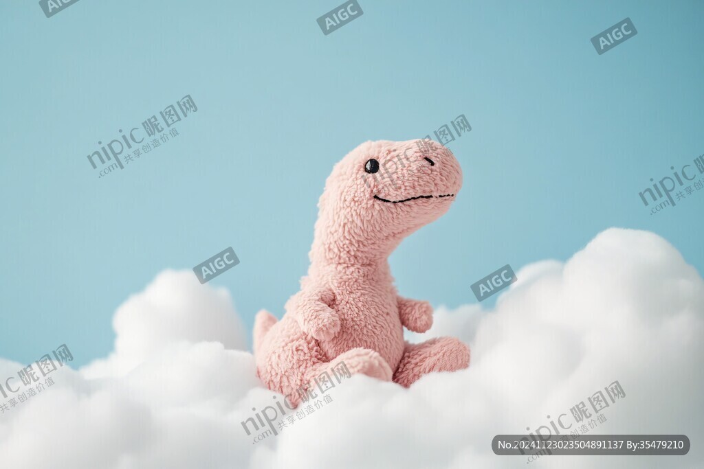 呆萌小恐龙形象