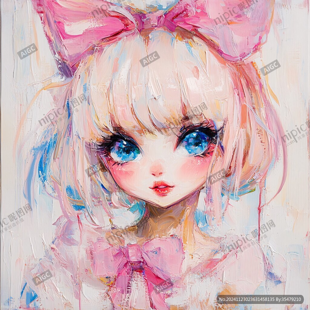 厚涂少女