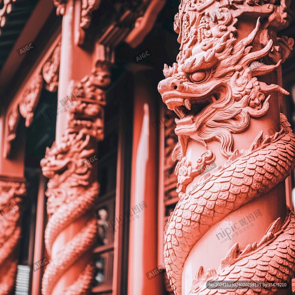 红墙龙壁