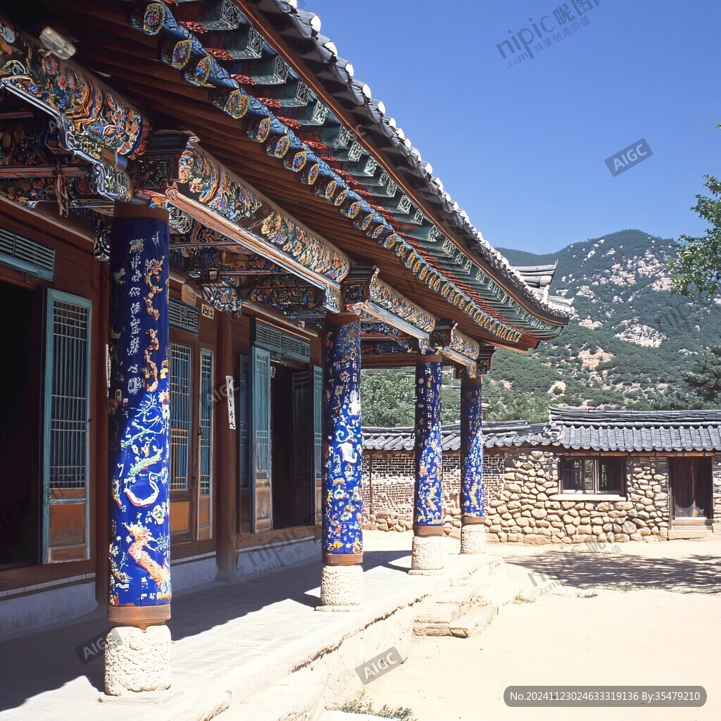 朝鲜族风格建筑