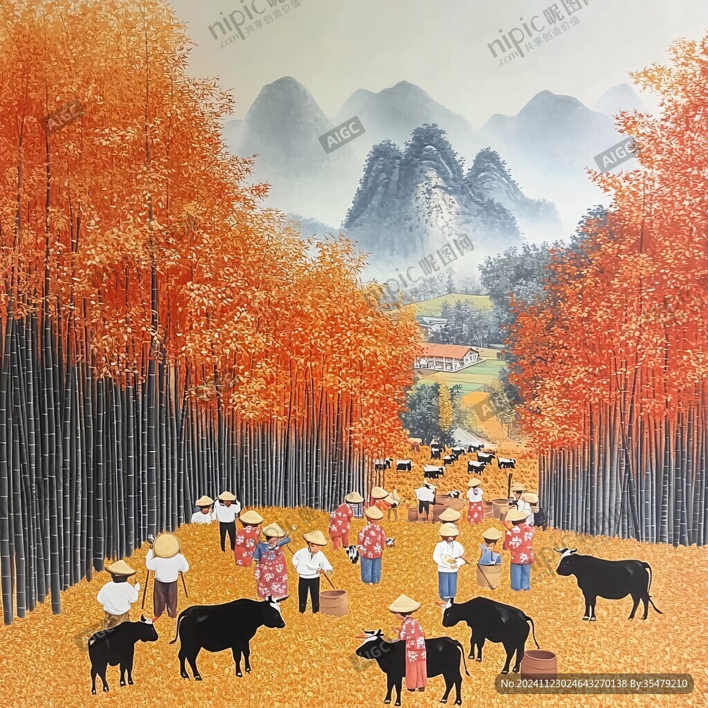 广西特色壁画