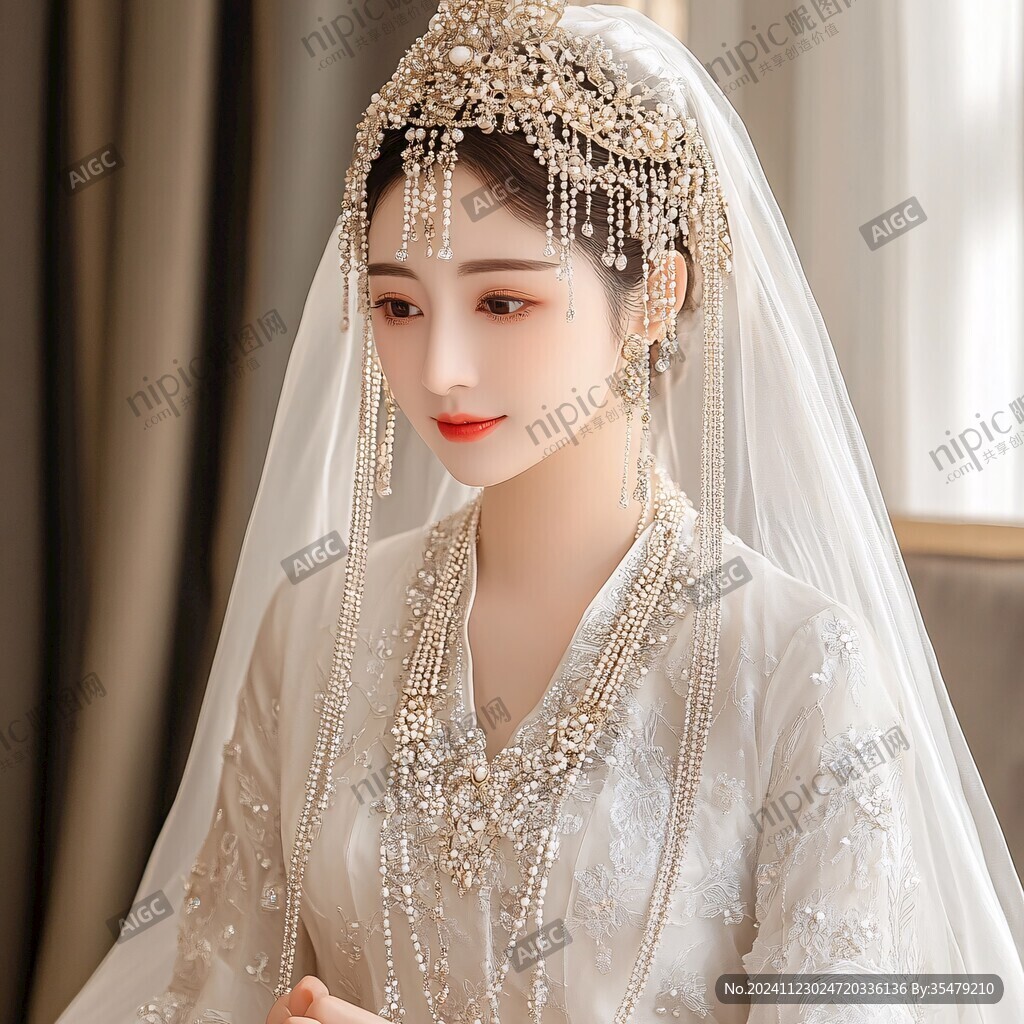 汉服秀禾装饰