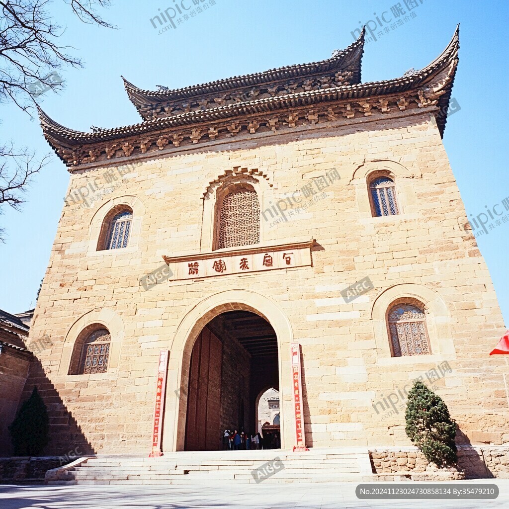 抱犊寨大门