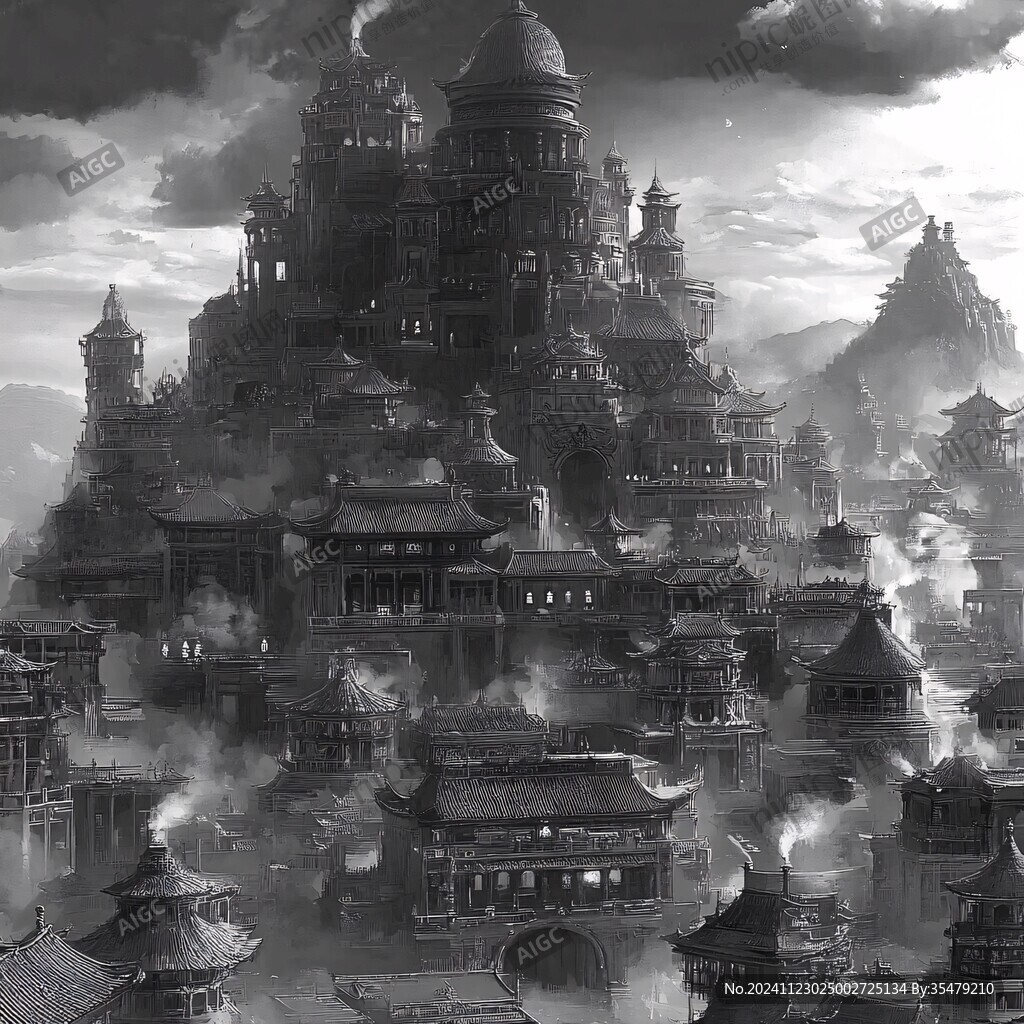 古风仙境天上宫阙