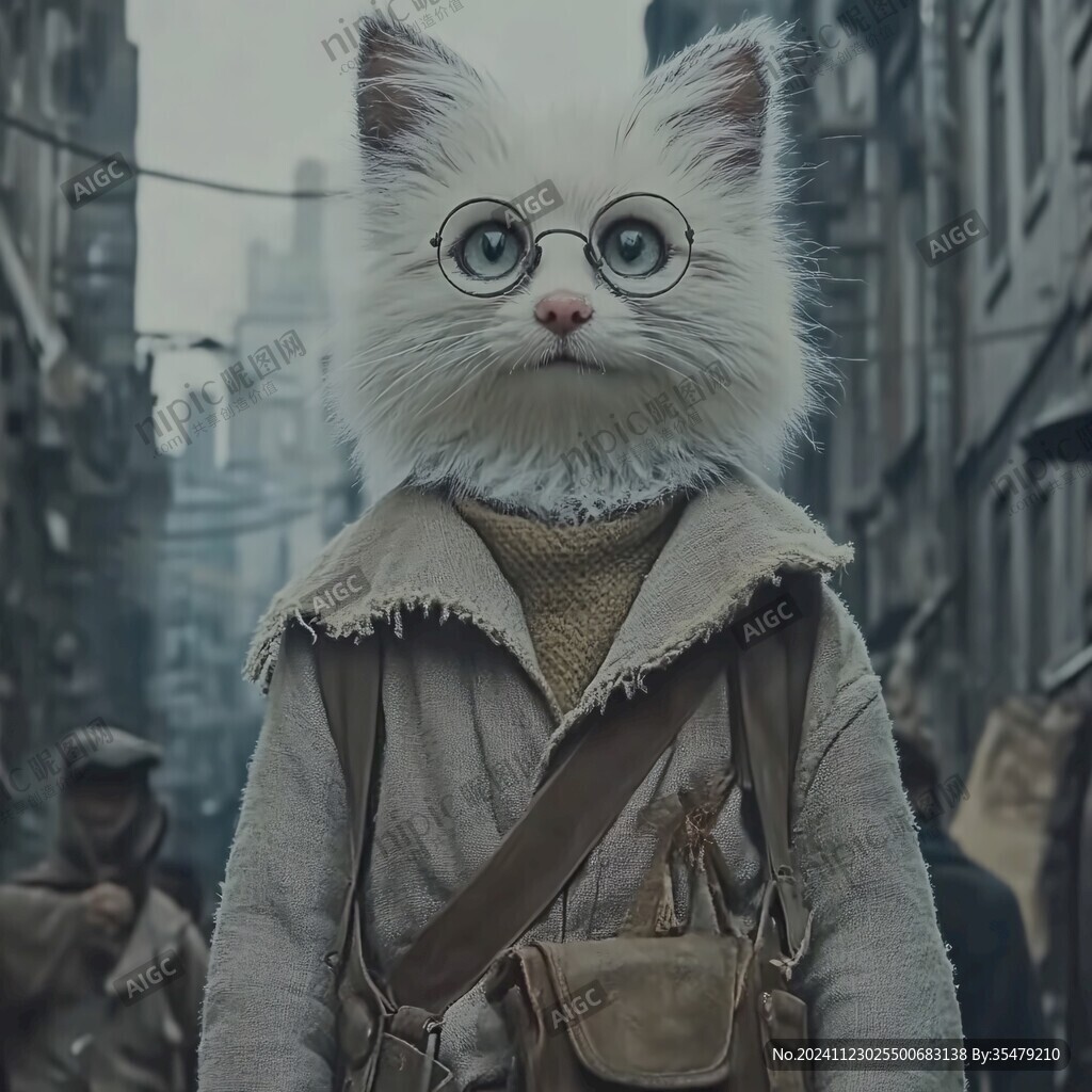 猫咪潮流海报