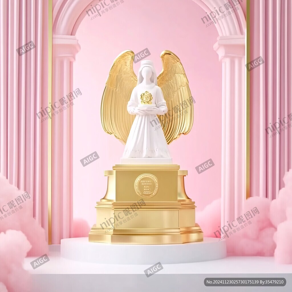 粉色女神美陈