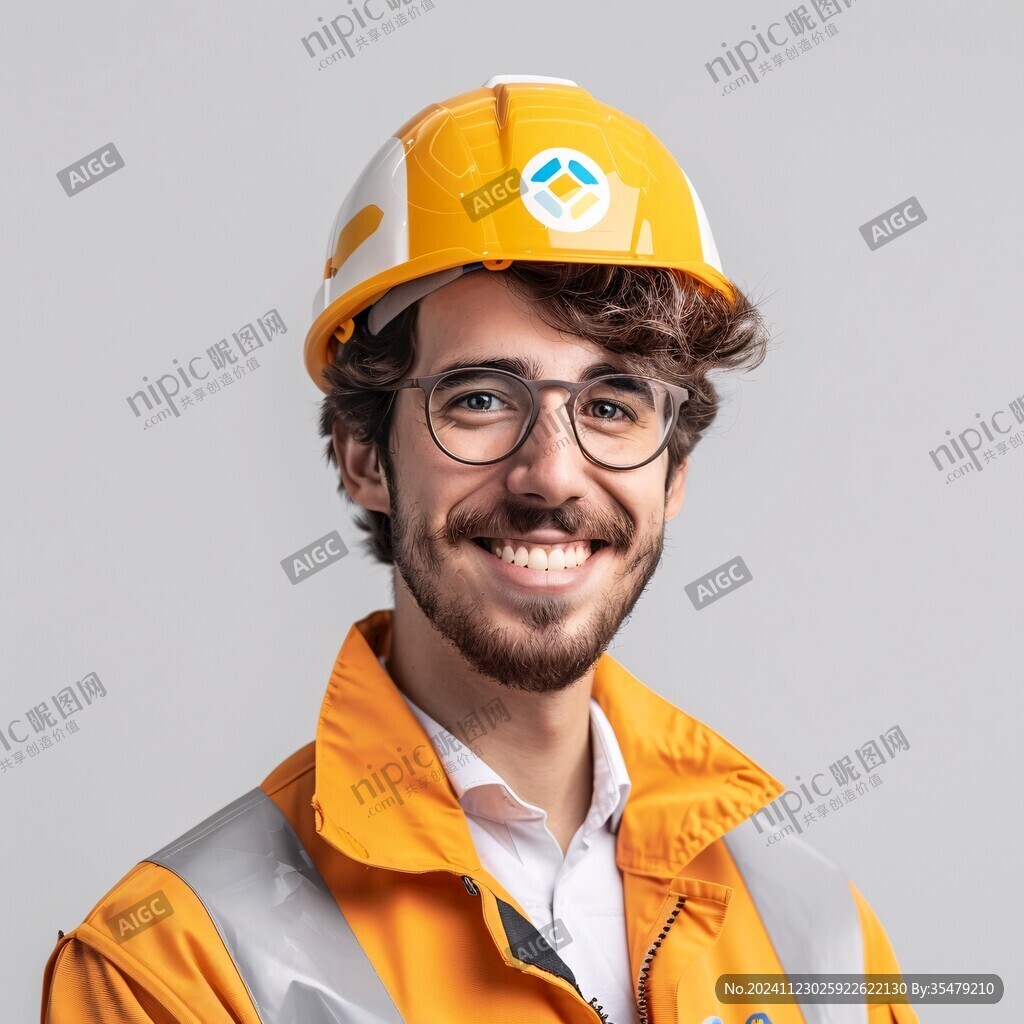 戴安全帽的小哥头像
