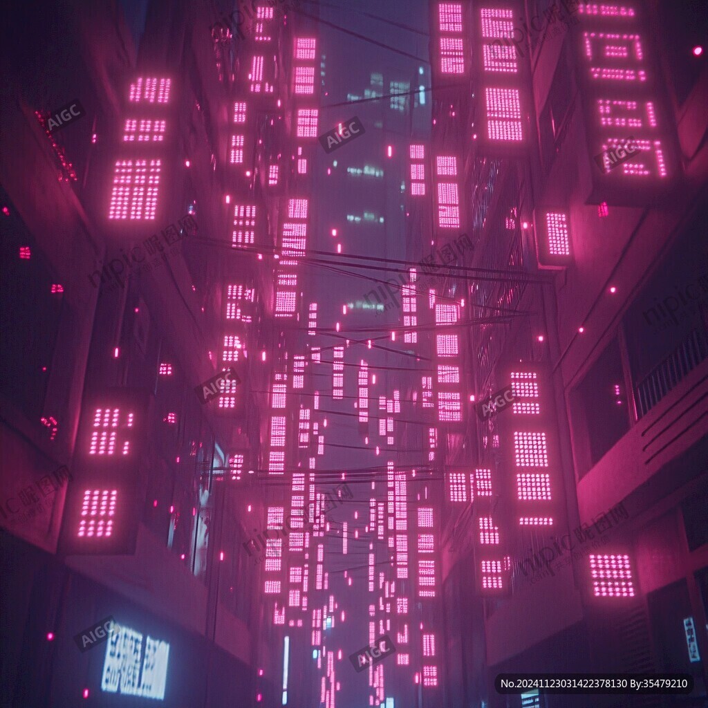 粉色城市结构
