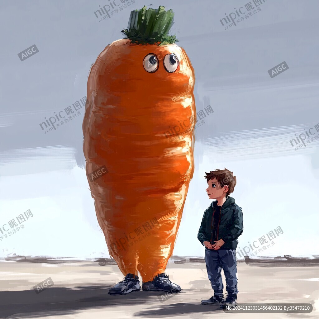 胡萝卜形象设计