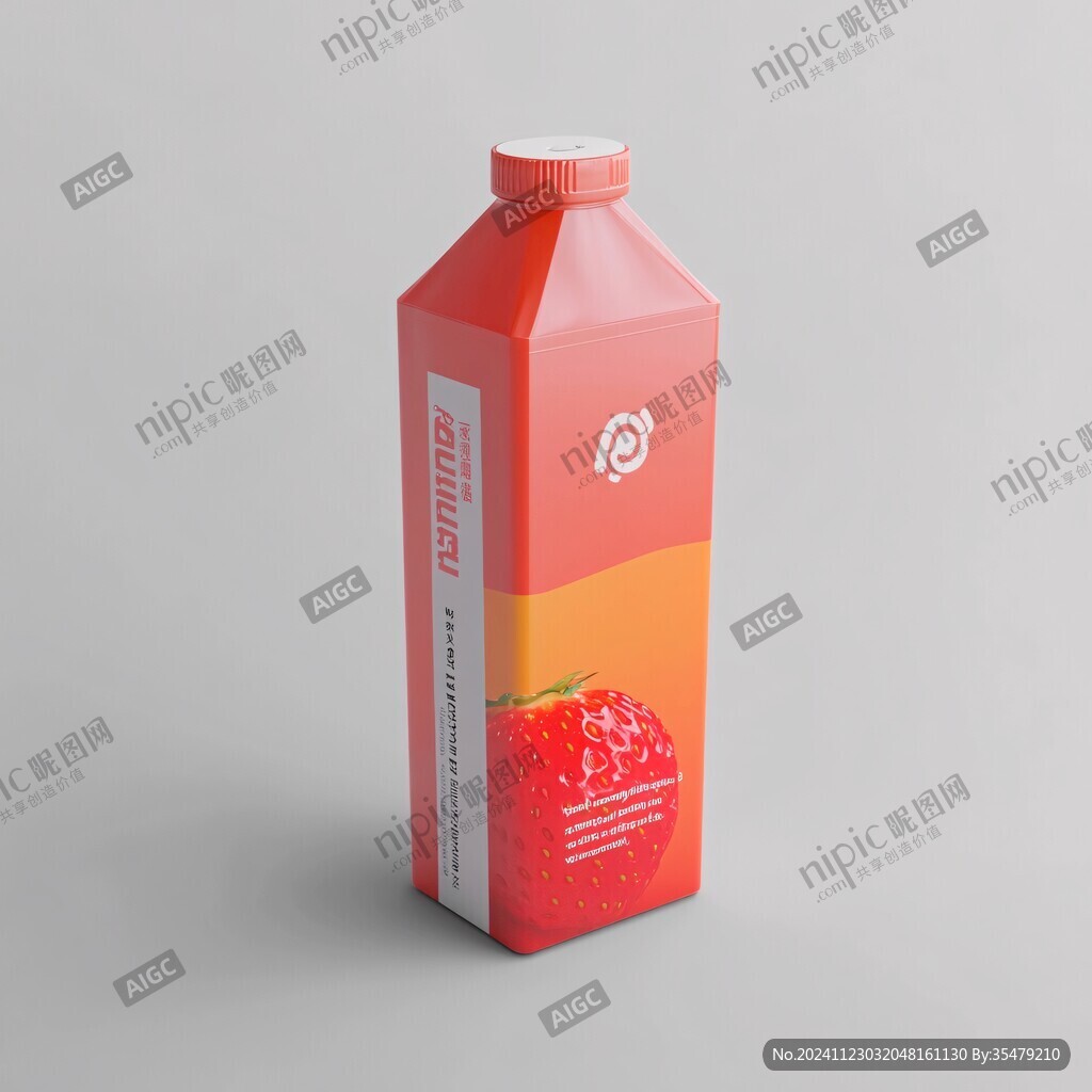 草莓汁包装