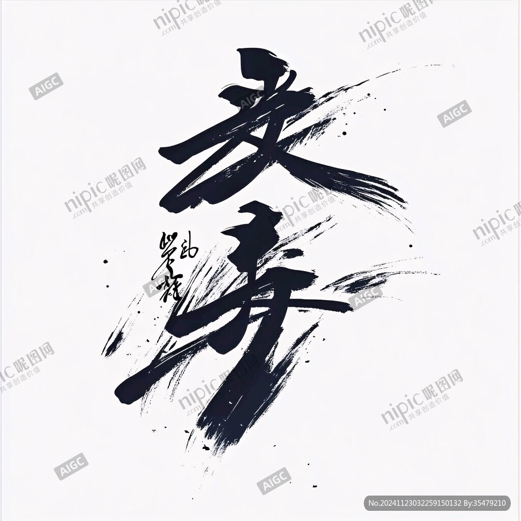 武道主题字