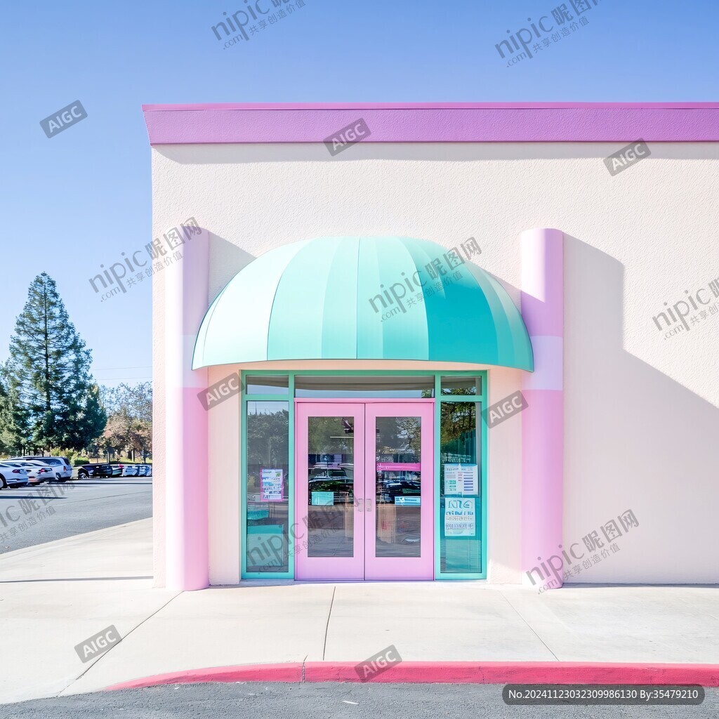 粉色店面