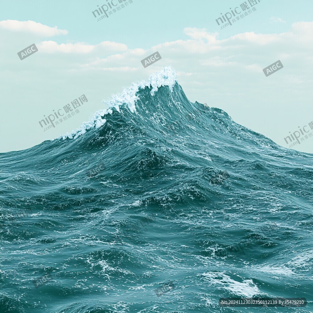 海浪海平面