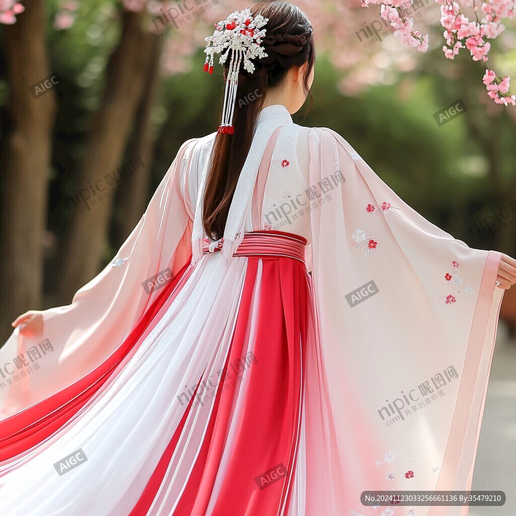 服装古风女孩服装