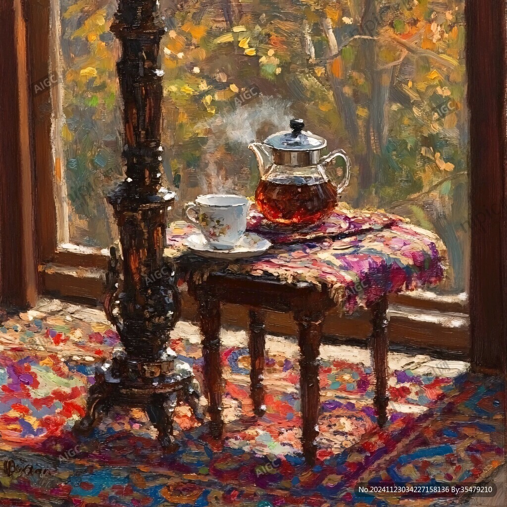 装饰静物油画