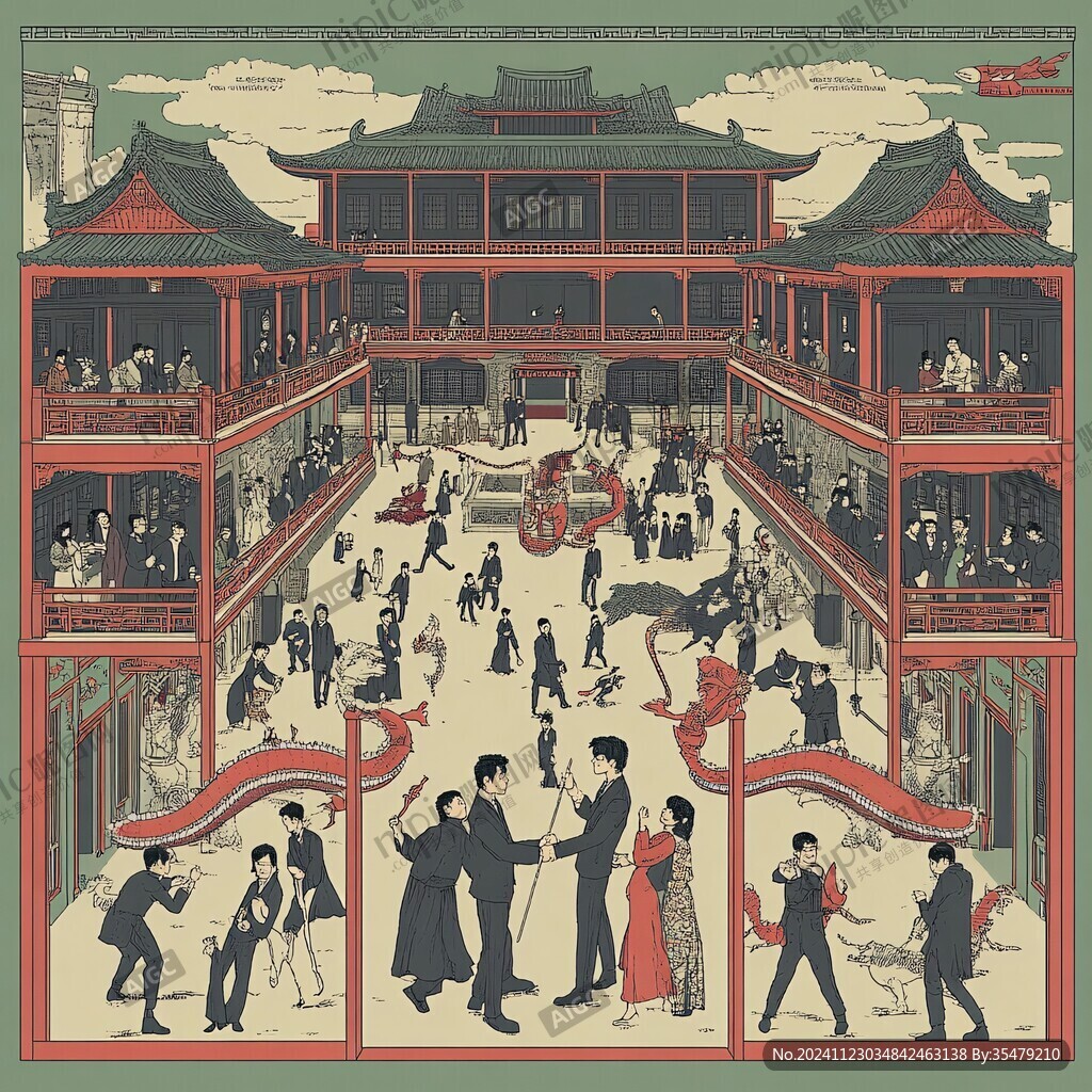 大剧院插画