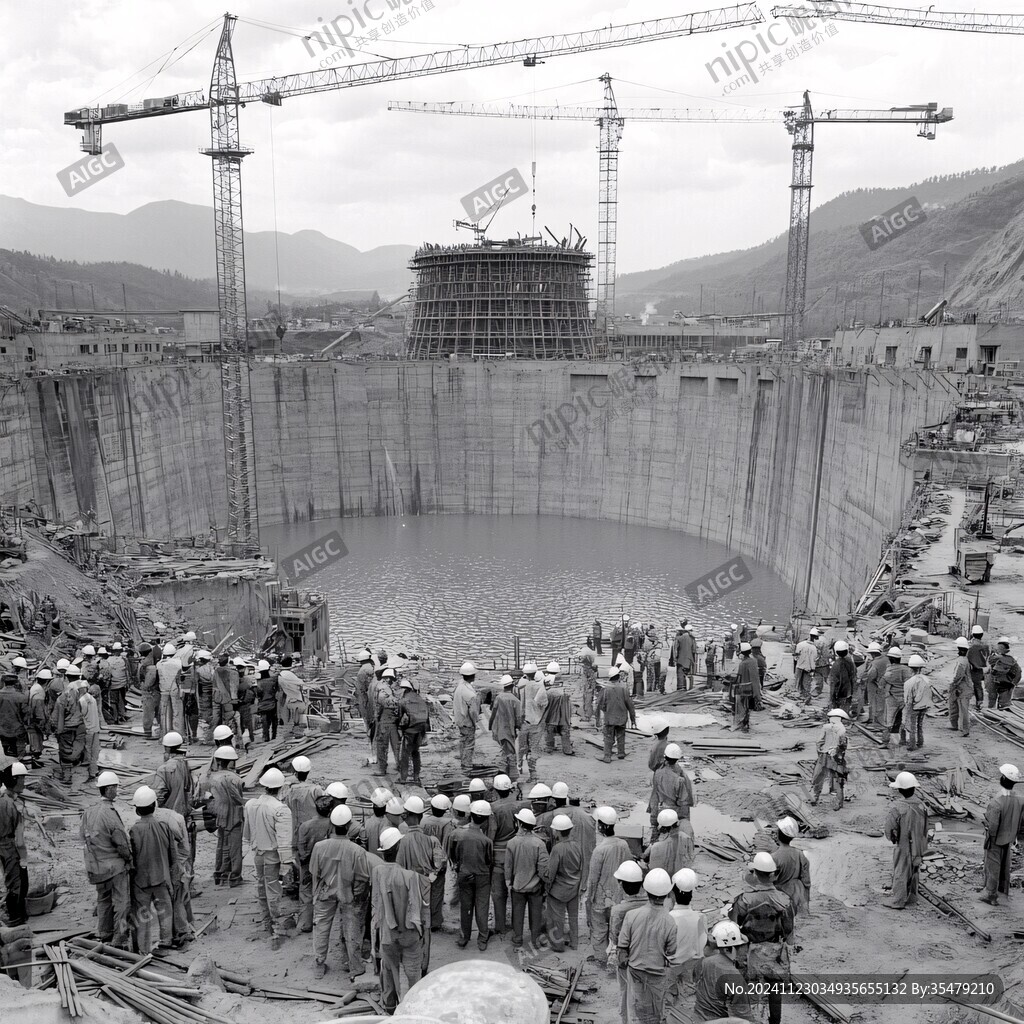 乌东德水电站建设