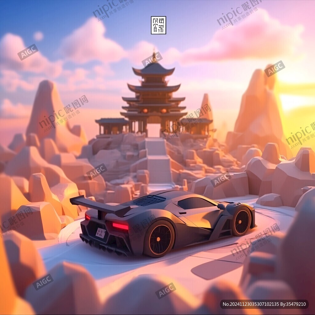 lowpoly风格
