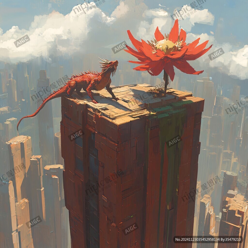 插画龙年插画