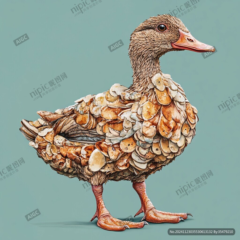 柯尔鸭插画