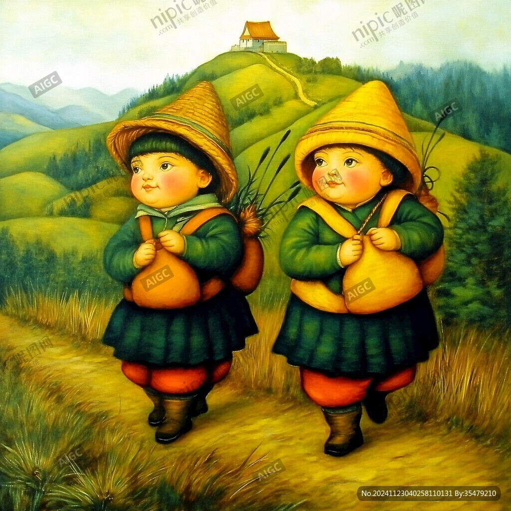 胖娃娃年画