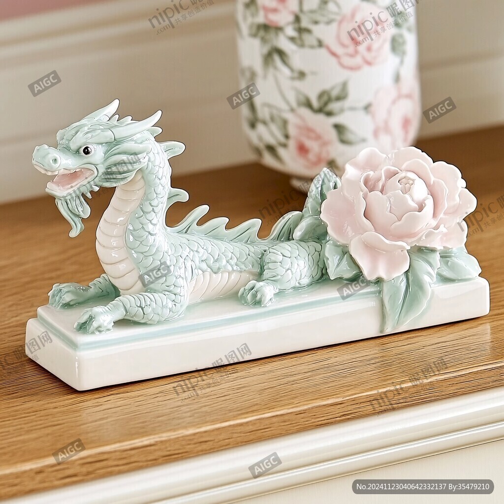 画龙点睛摆件