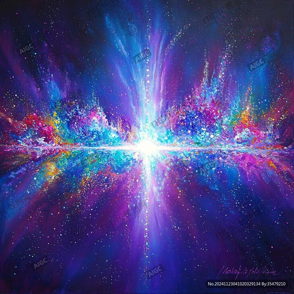 神秘绚丽宇宙