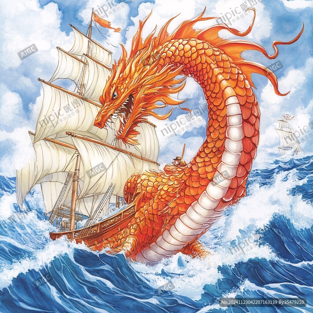 龙驾凌波