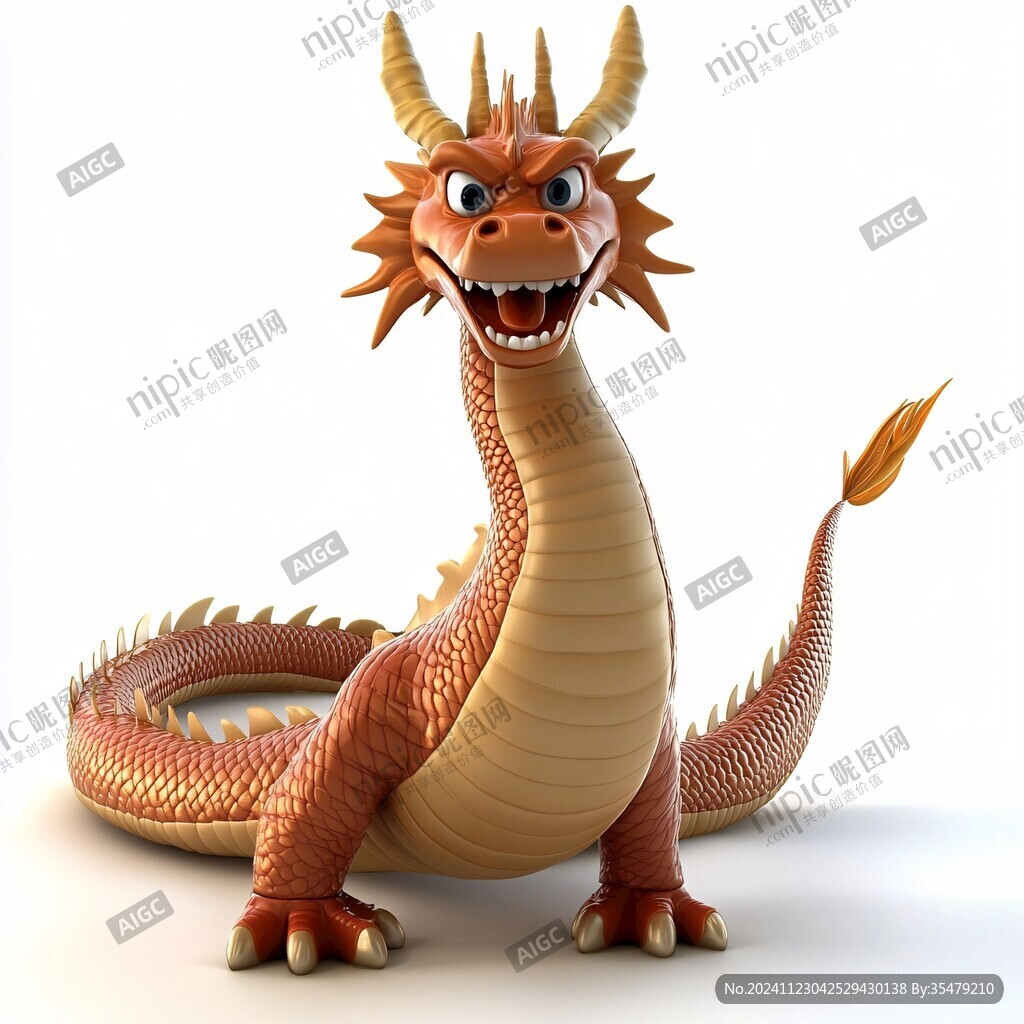 q版龙卡通龙造型